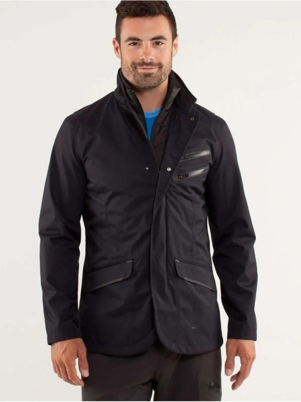 Lululemon Cadence Men’s commuter Blazer. Gray size XL